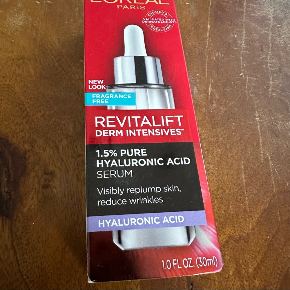 L’Oréal Revitalift 1.5% pure hyaluronic acid serum‎ 30mL NEW